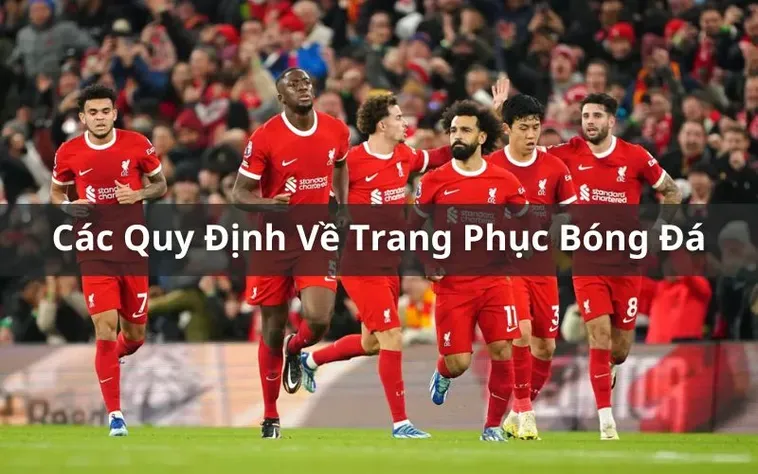 Những Quy Định Về Trang Phục Bóng Đá Chuyên Nghiệp Theo Chuẩn FIFA